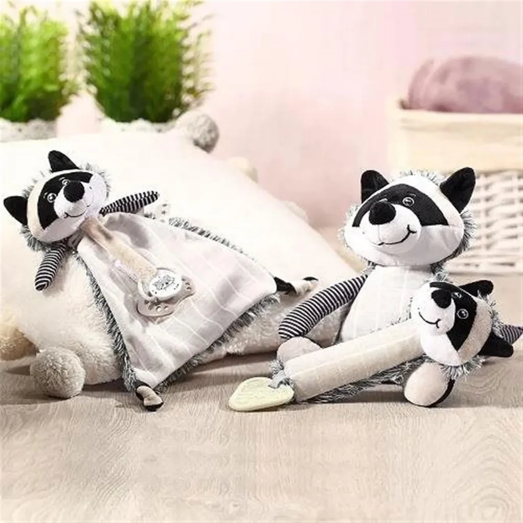 BabyOno Quietschtier Waschbär Rocky Raccoon