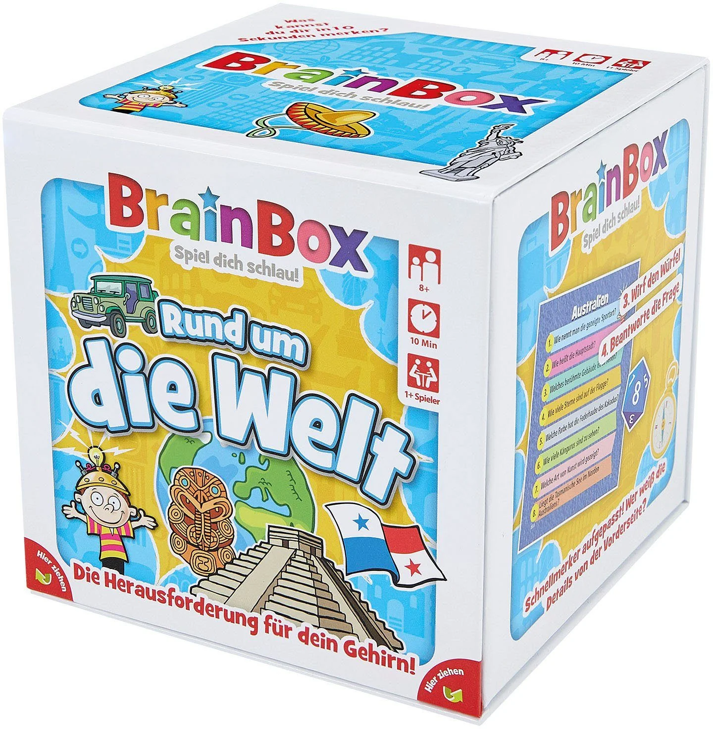 BrainBox Rund um die Welt Quizspiel