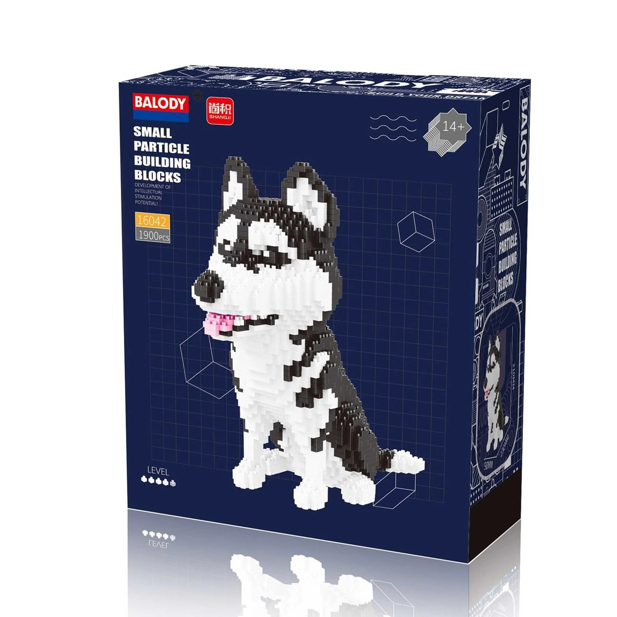 BALODY Husky Klemmbausteine Set