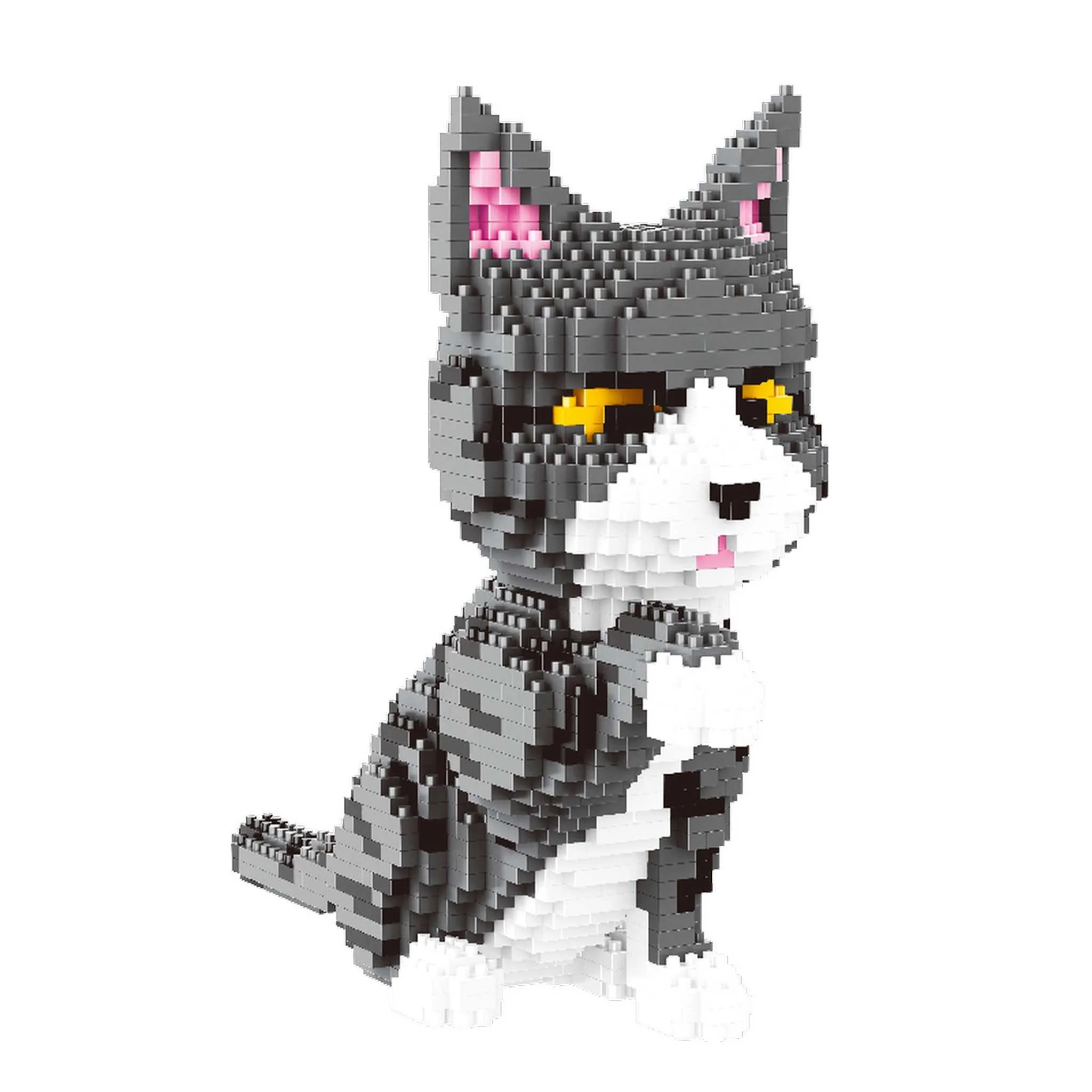 BALODY 16038 Graue Katze Klemmbausteine