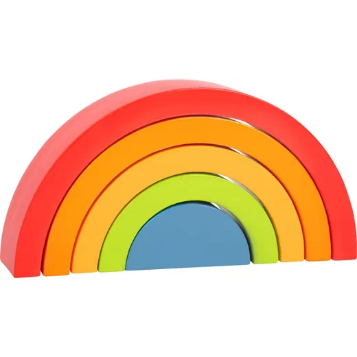 LEGLER small foot 10585 Regenbogen Stapelspiel