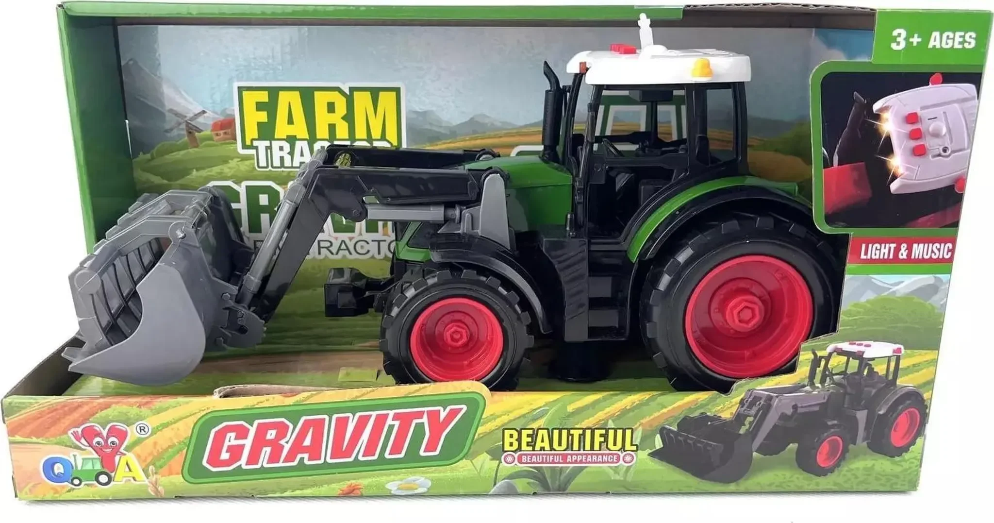 Traktor mit Schaufel – Licht & Sound