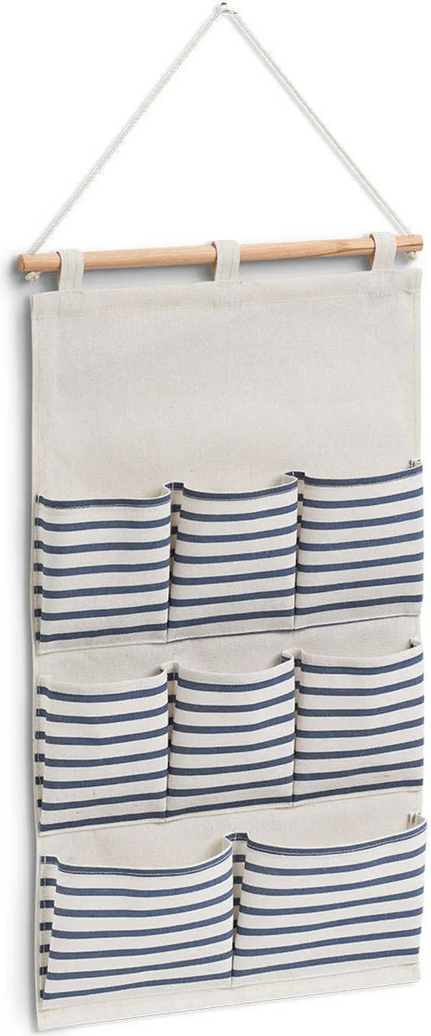 Hängeaufbewahrung mit 8 Fächern – 35 x 60 cm, Stripes Schmuckaufbewahrung Zeller