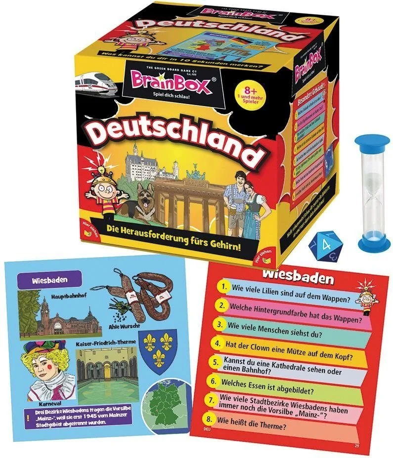 BRAINBOX Deutschland Wissensspiel