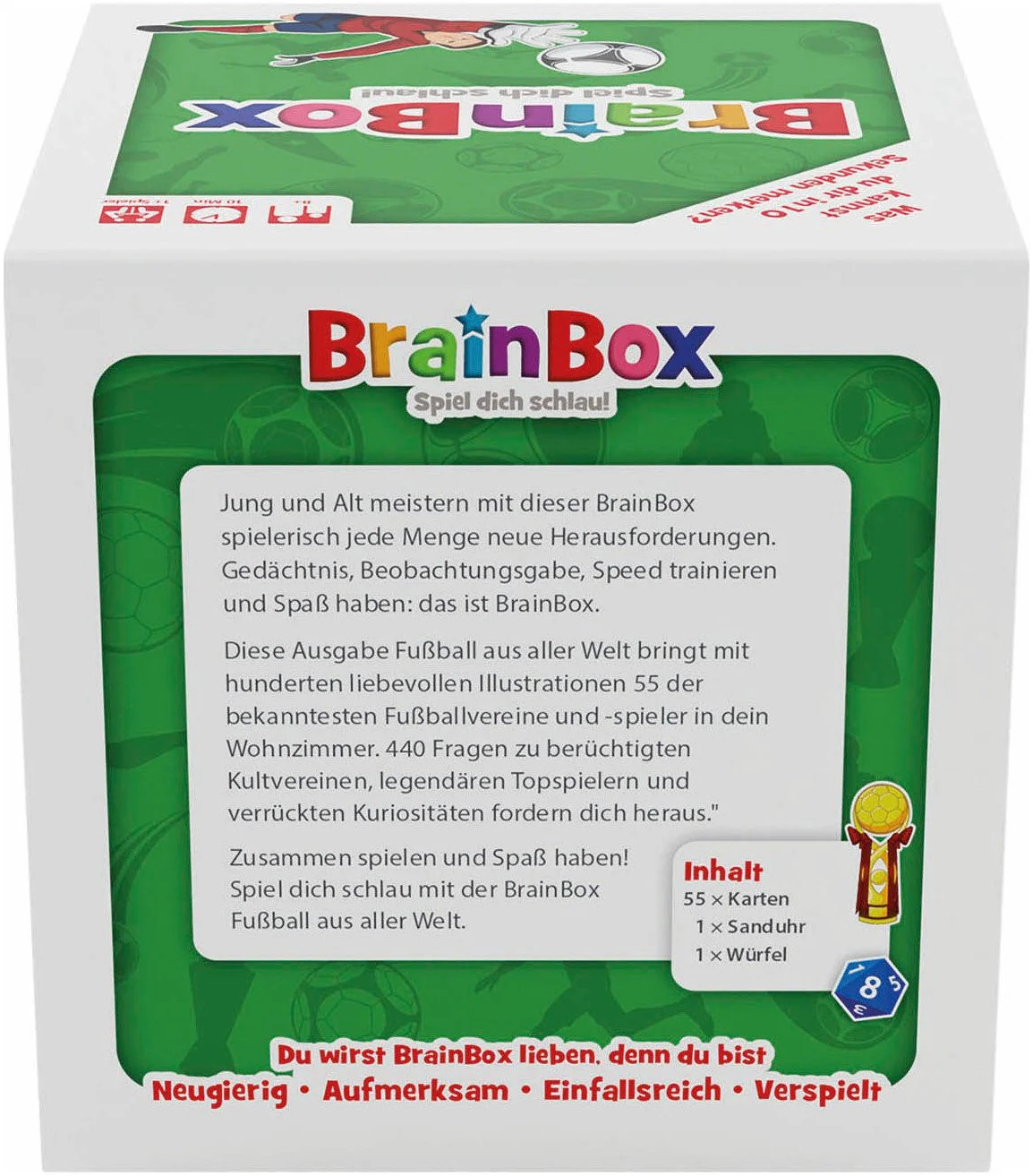 BRAINBOX Welt des Fussballs Quizspiel