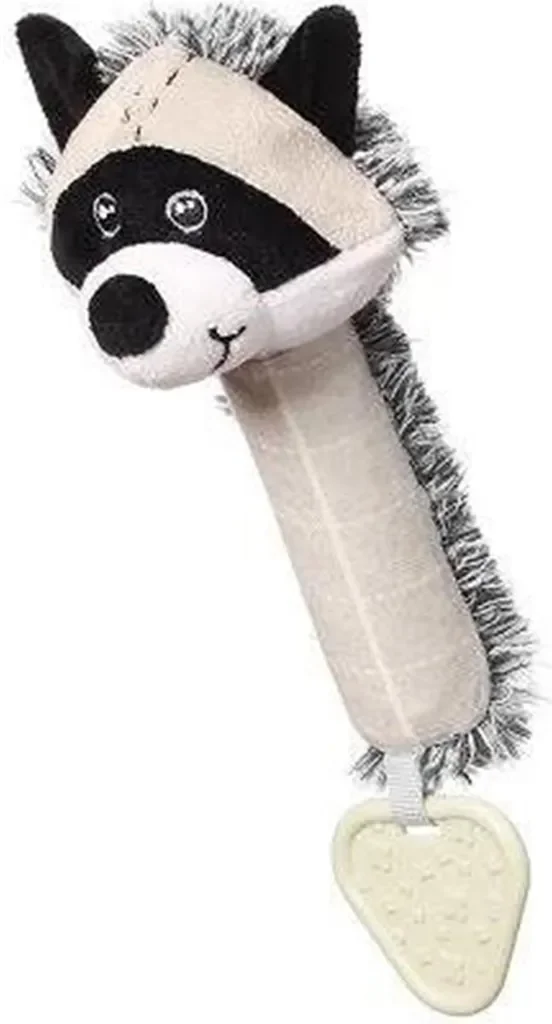 BabyOno Quietschtier Waschbär Rocky Raccoon