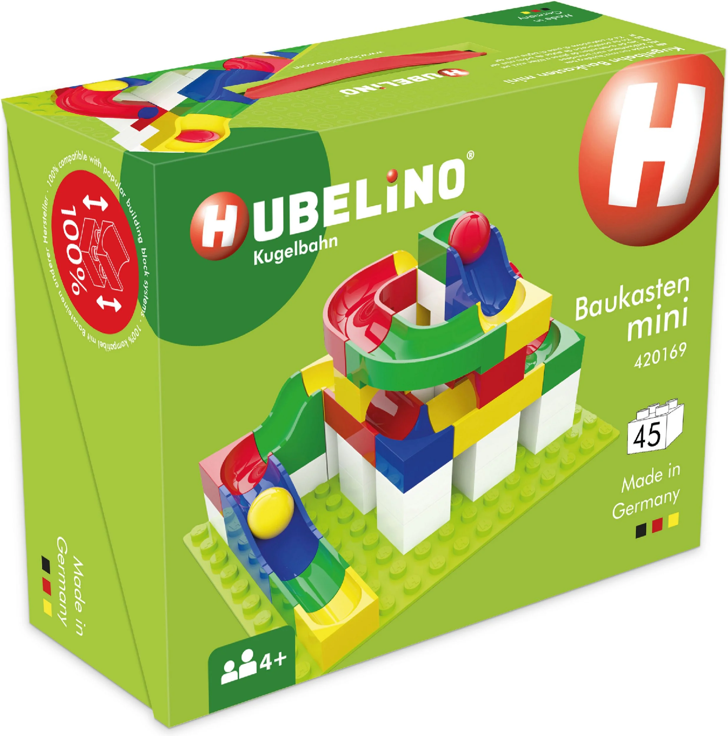 HUBELINO Kugelbahn Bausatz Mini