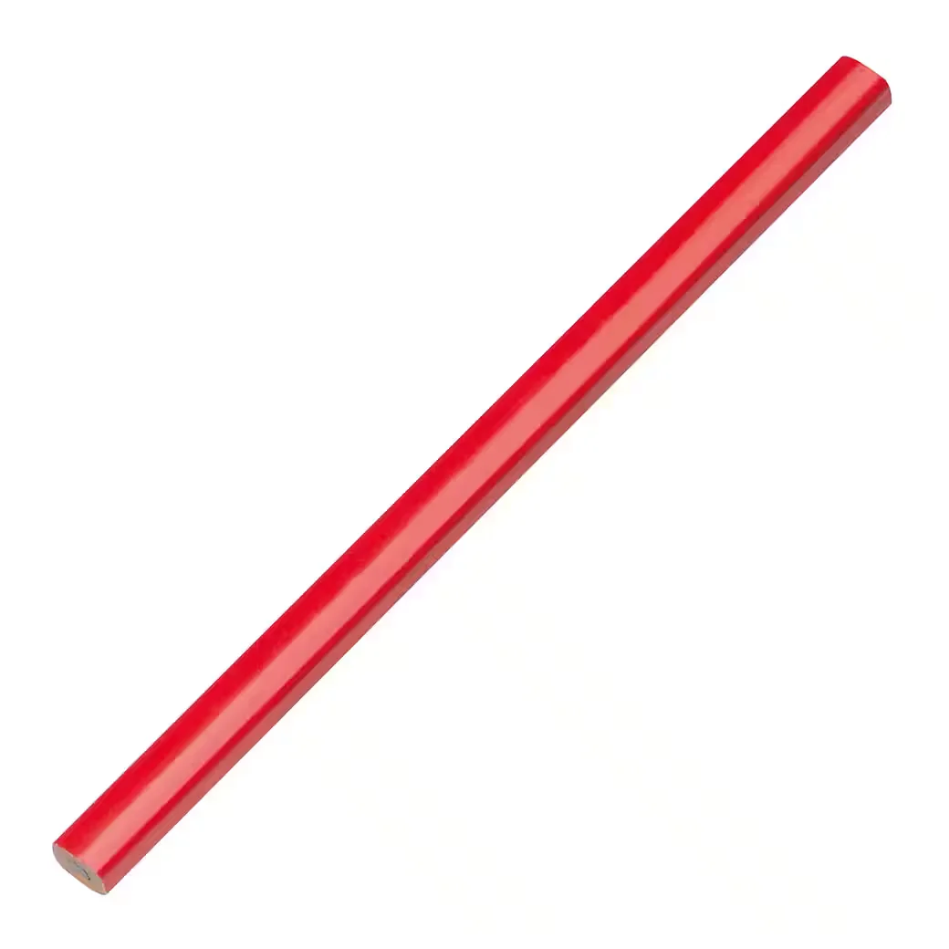 EASY GIFTS Zimmermannsbleistifte 10er rot 17,7cm