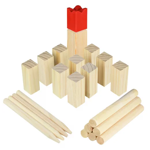 FIVMEN Kubb Wurfspiel Gartenset