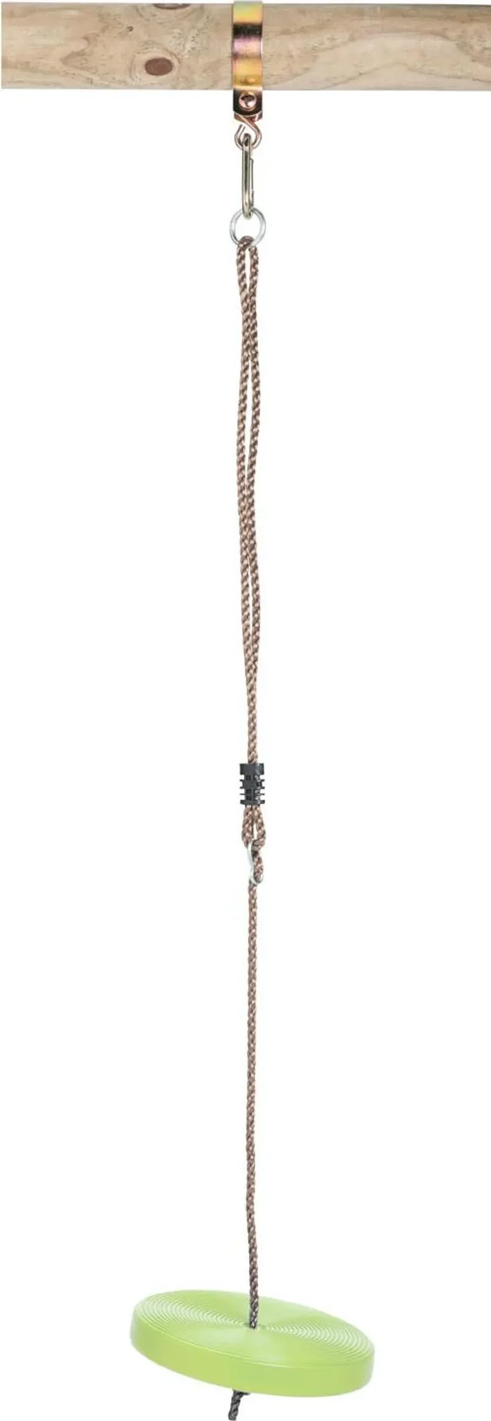 SwingKing Schaukelsitz Kunststoff lime – Tellerschaukel Gartenspaß