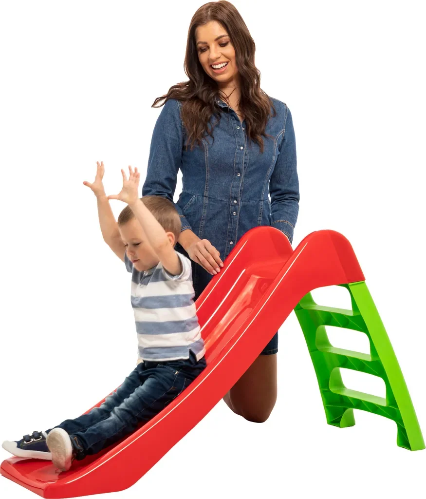 DOHÁNY Toys Kinderrutsche 115 cm Rot