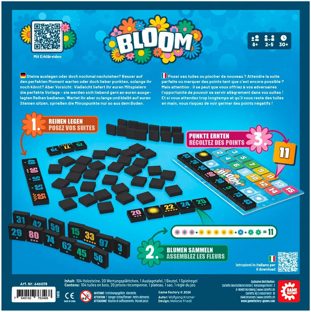 GAME FACTORY Bloom Familienspiel