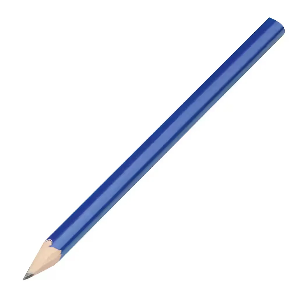 EASY GIFTS 10 Zimmermannsbleistifte blau 17,7cm