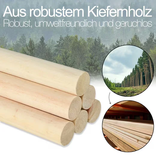 FIVMEN Kubb Wurfspiel Gartenset