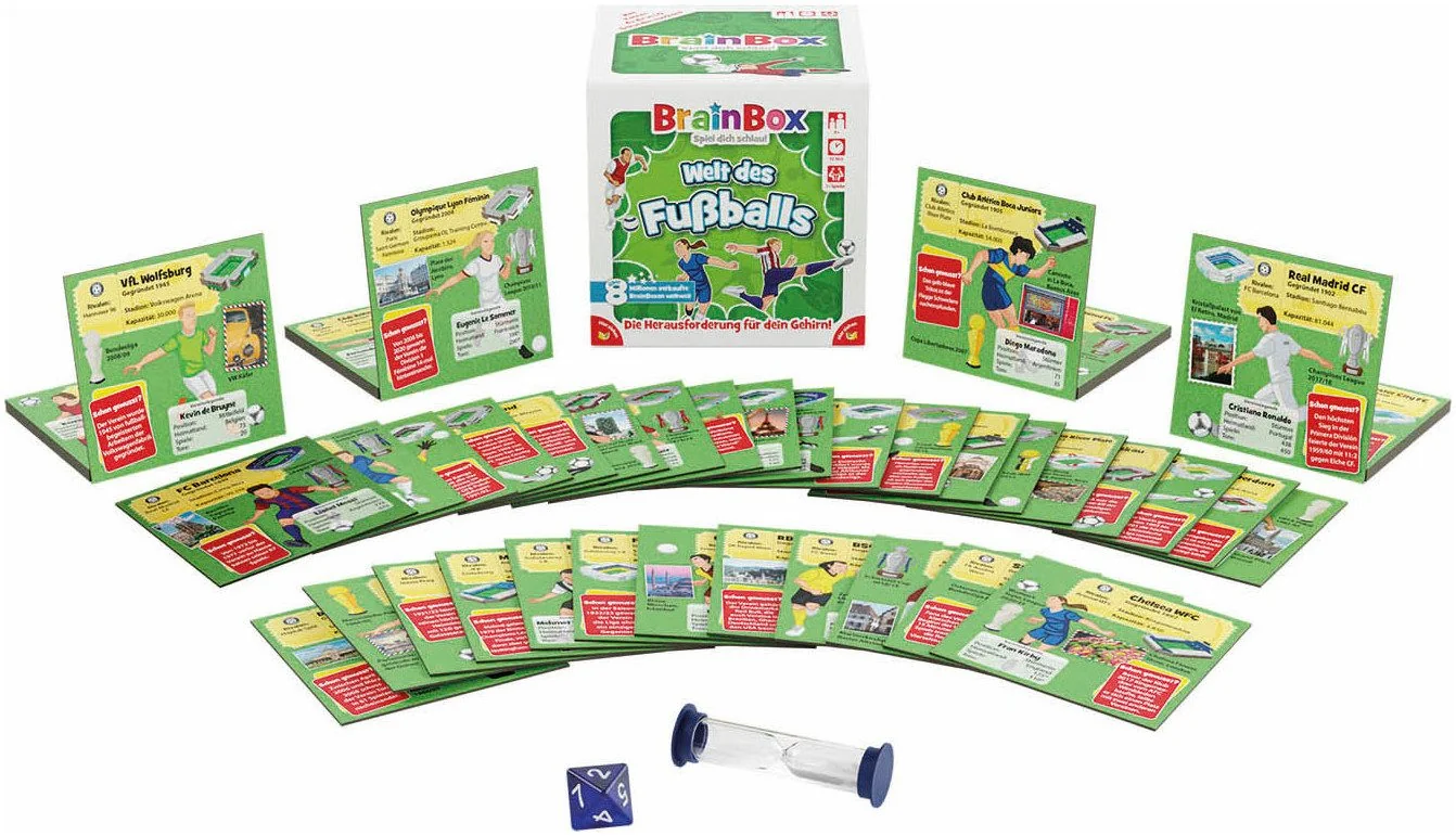 BRAINBOX Welt des Fussballs Quizspiel
