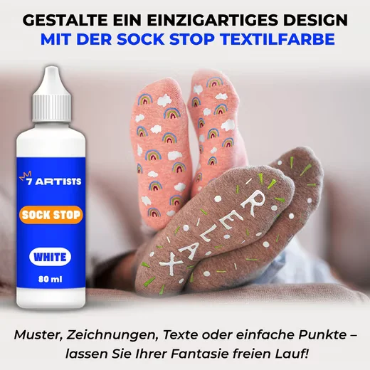 7 ARTISTS Sock Stop Textilfarbe Anti Rutsch