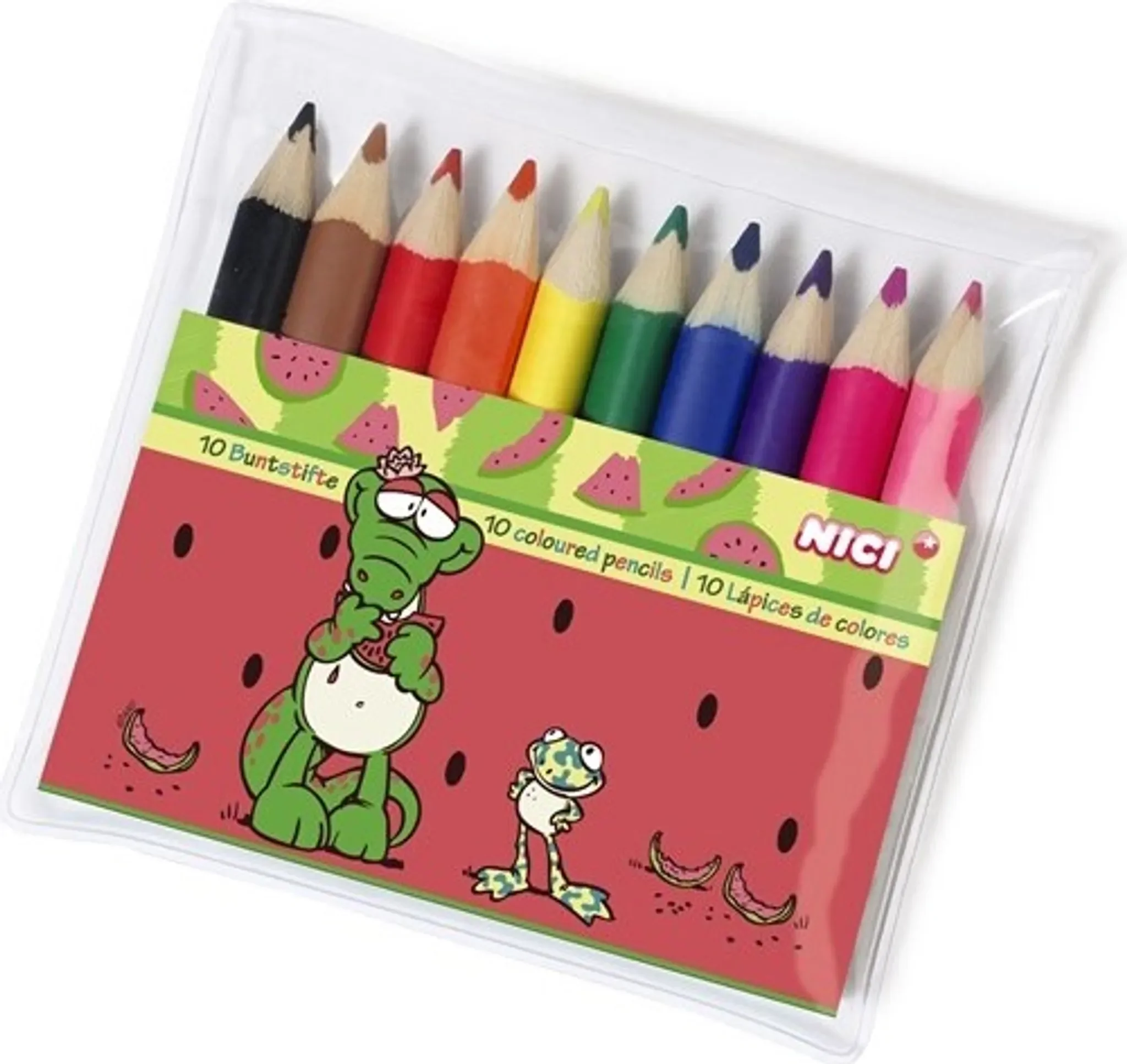 Nici 10er Buntstifte im Sommer Design