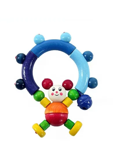 HESS SPIELZEUG Baby Greifling Rassel Maus Eda