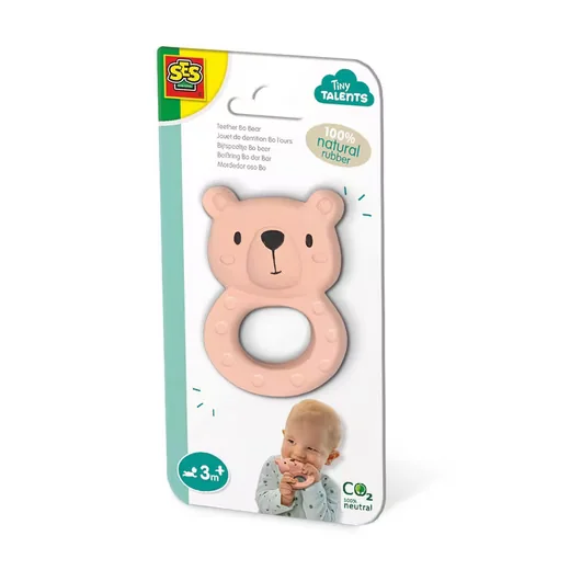 SES Creative Beißring Bo der Bär Naturkautschuk