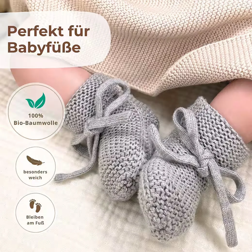 DIKOS Schmuse Hase Kuscheltuch Set Bio Söckchen