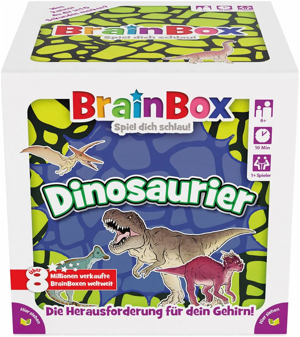 BRAINBOX Dinosaurier Lernspiel für Kinder