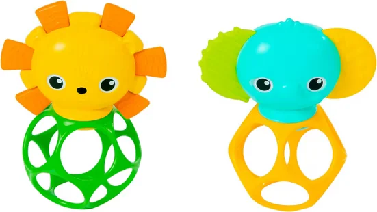 Bright Starts Soother Pals Beißring Greifling