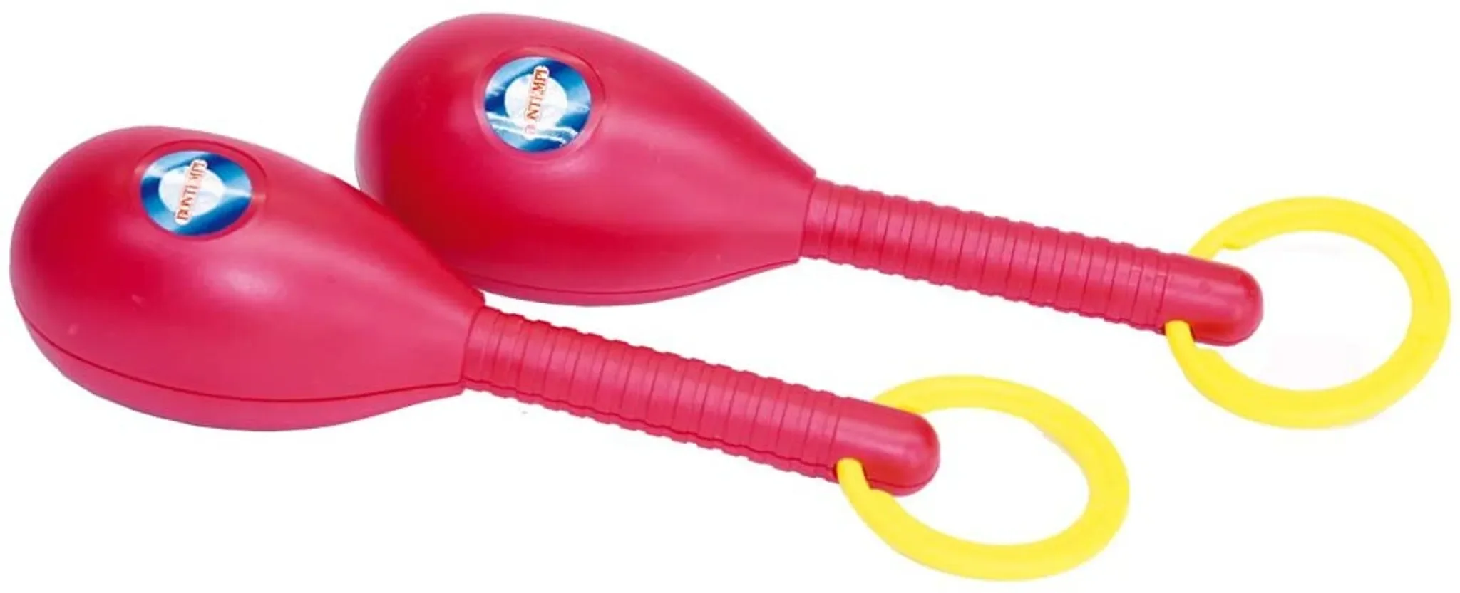 Maracas – 2er-Set, rot