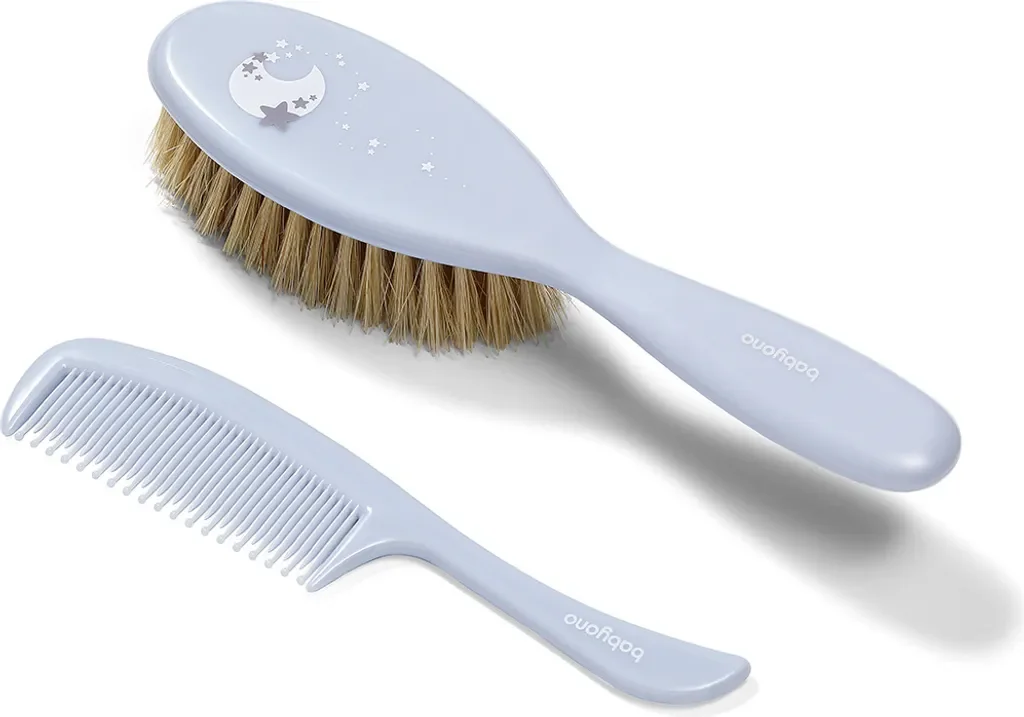 BabyOno Baby Bürste und Kamm Set blau