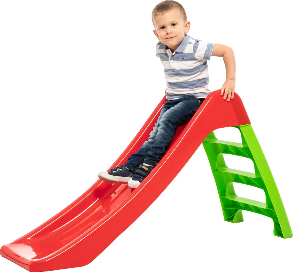 DOHÁNY Toys Kinderrutsche 115 cm Rot