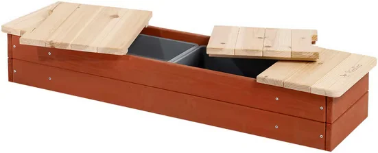 PINOLINO Sandkasten Hedda rot natur