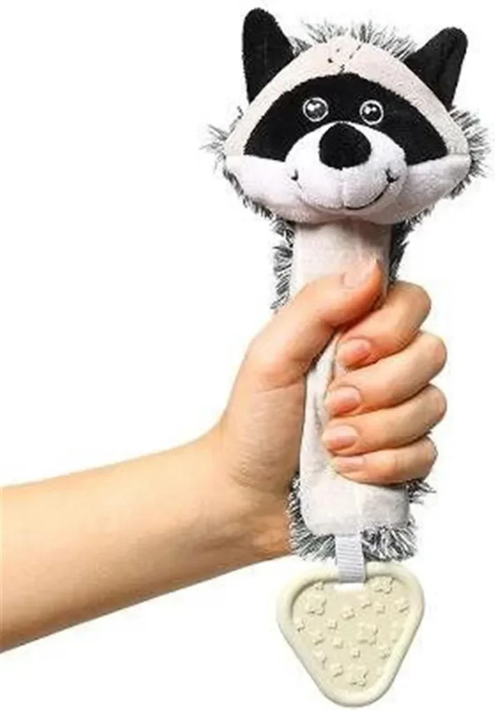 BabyOno Quietschtier Waschbär Rocky Raccoon