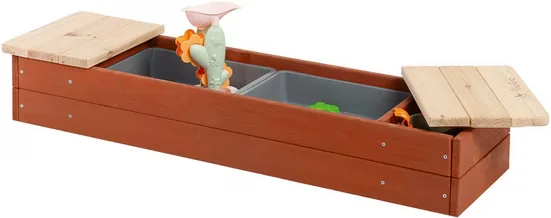 PINOLINO Sandkasten Hedda rot natur