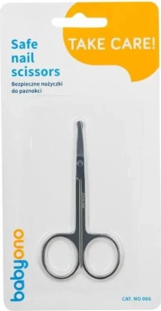 BabyOno Babynagelschere mit runder Spitze