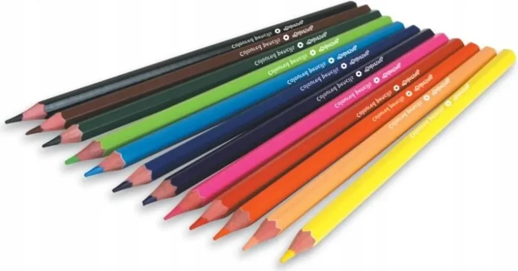 PATIO COLORINO Buntstifte sechskant 12 Farben