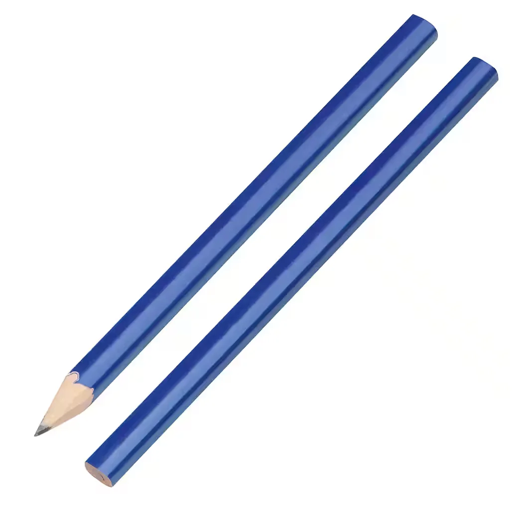 EASY GIFTS 10 Zimmermannsbleistifte blau 17,7cm