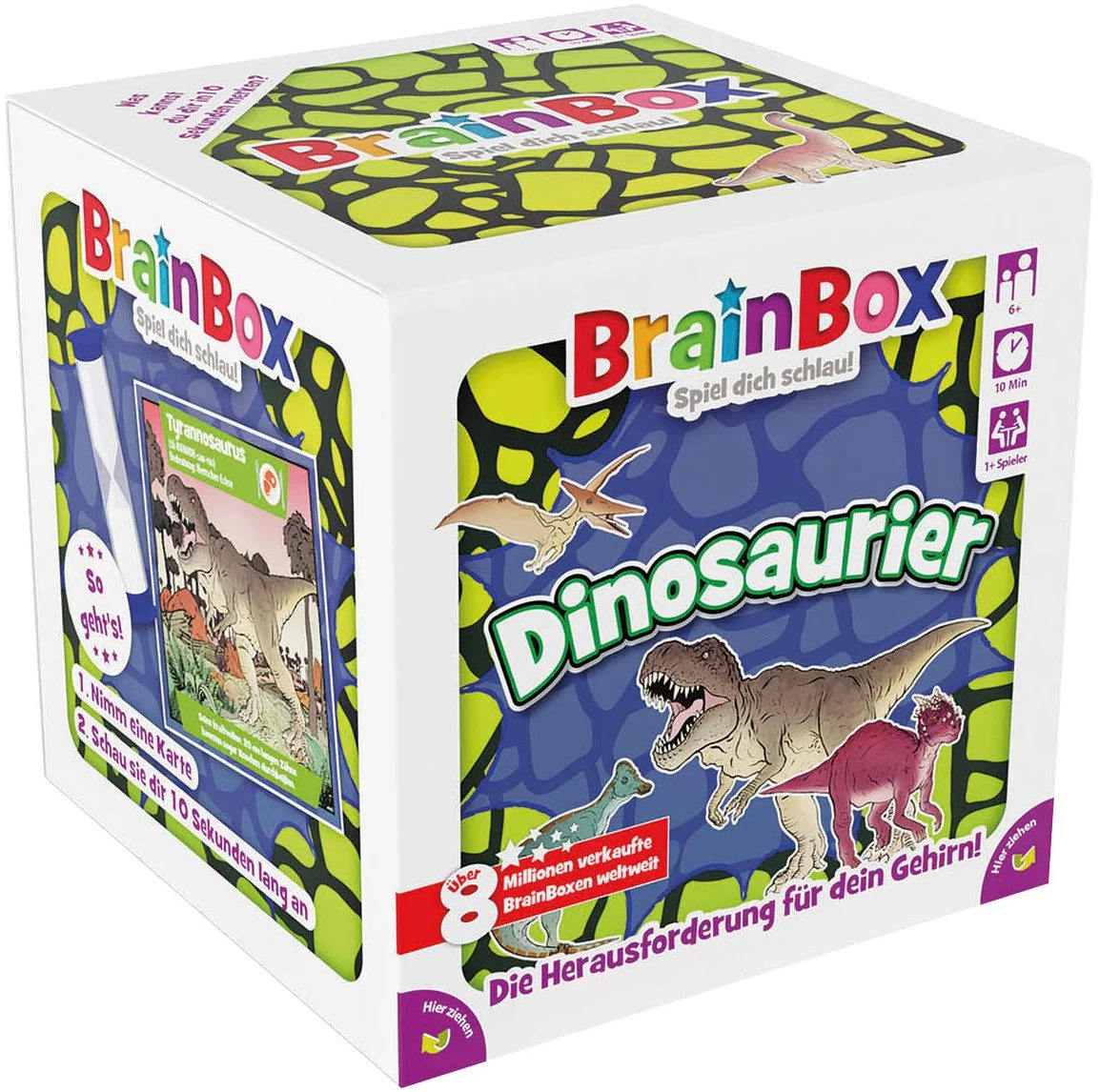 BRAINBOX Dinosaurier Lernspiel für Kinder