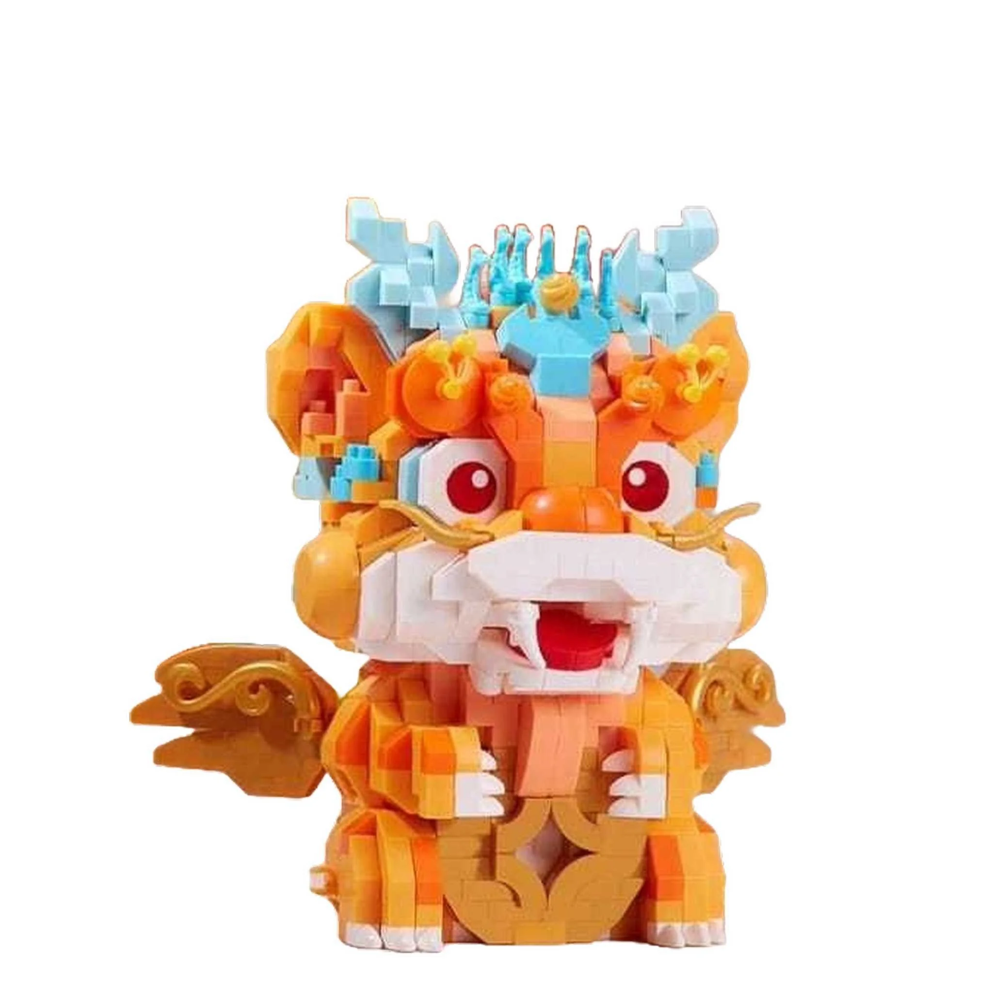 Balody Drache orange Spielbausteine