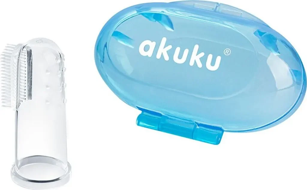 Akuku Silikonzahnbürste A0263 Blau