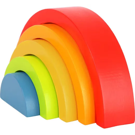 LEGLER small foot 10585 Regenbogen Stapelspiel