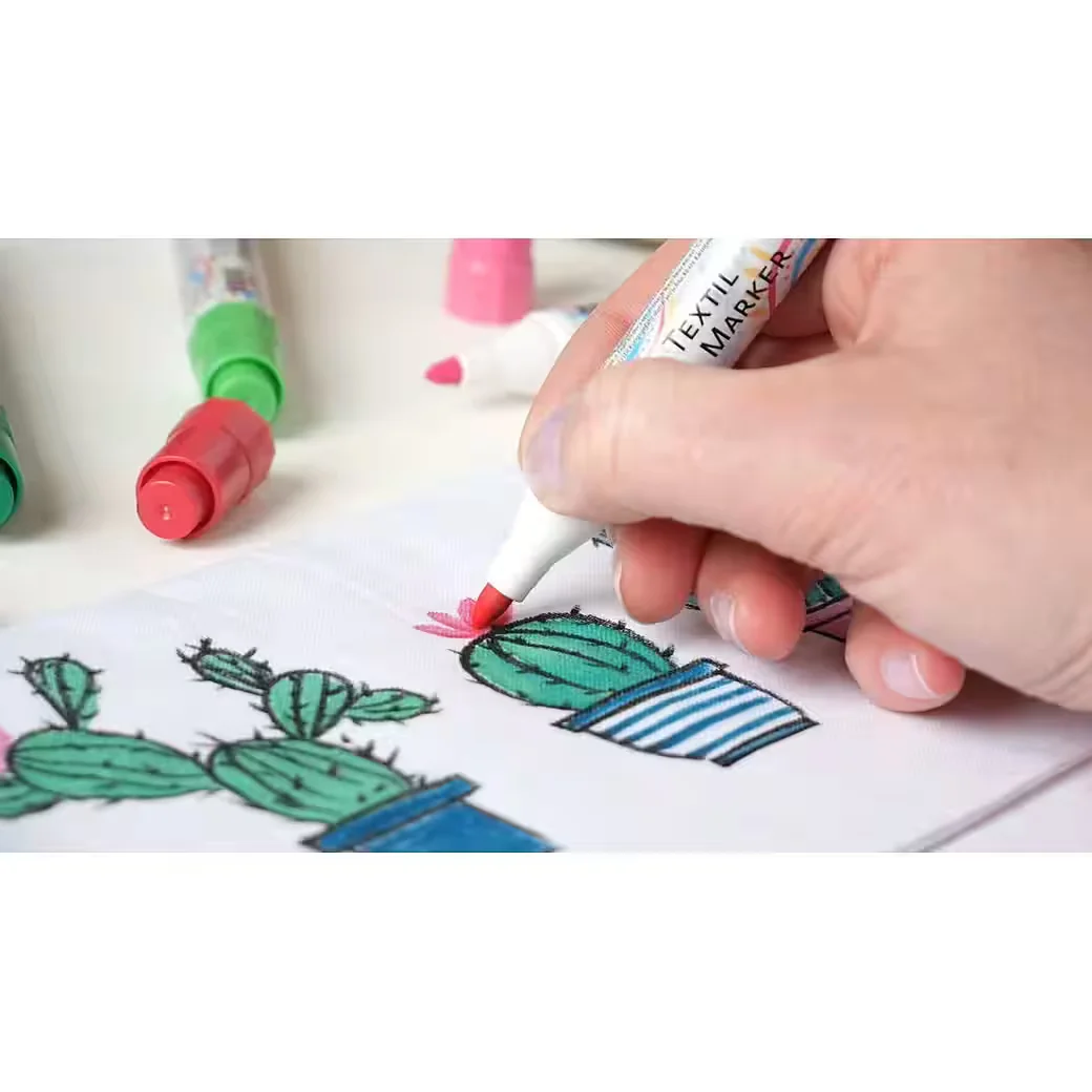 KREUL Textilmarker medium 5er Set