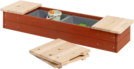 PINOLINO Sandkasten Hedda rot natur
