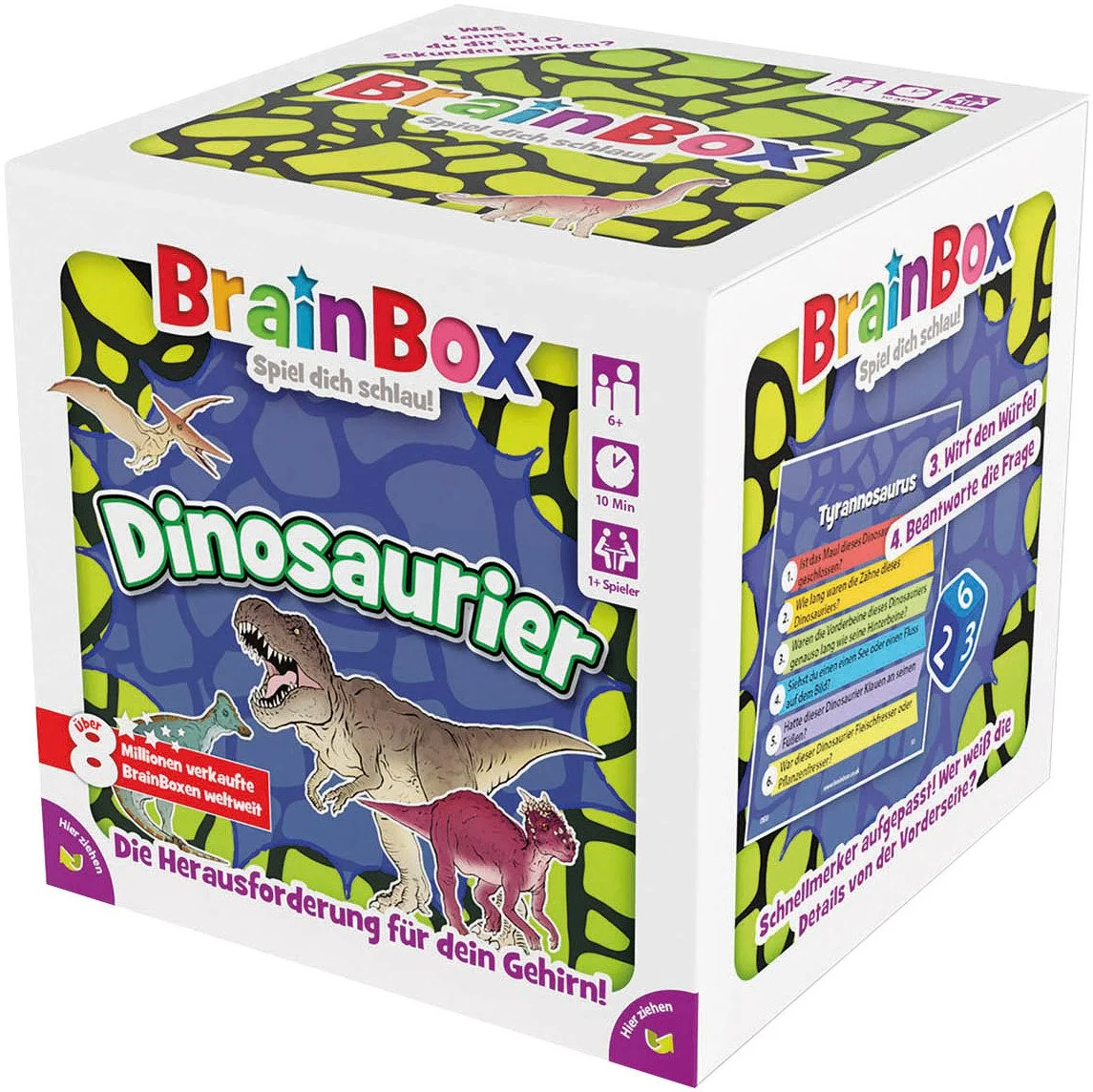 BRAINBOX Dinosaurier Lernspiel für Kinder