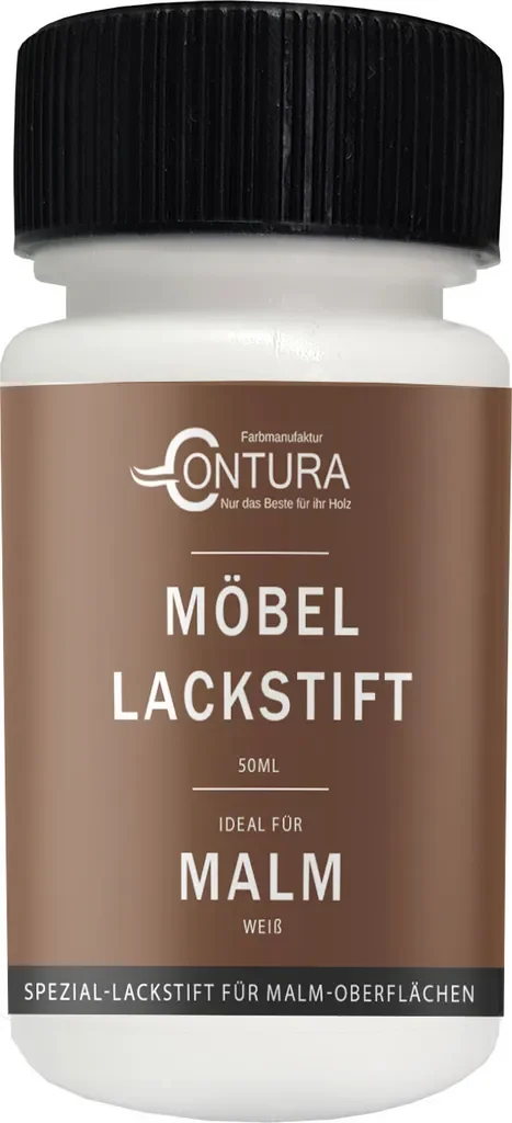 Contura Möbellackstift 50 ml Weiß für MALM