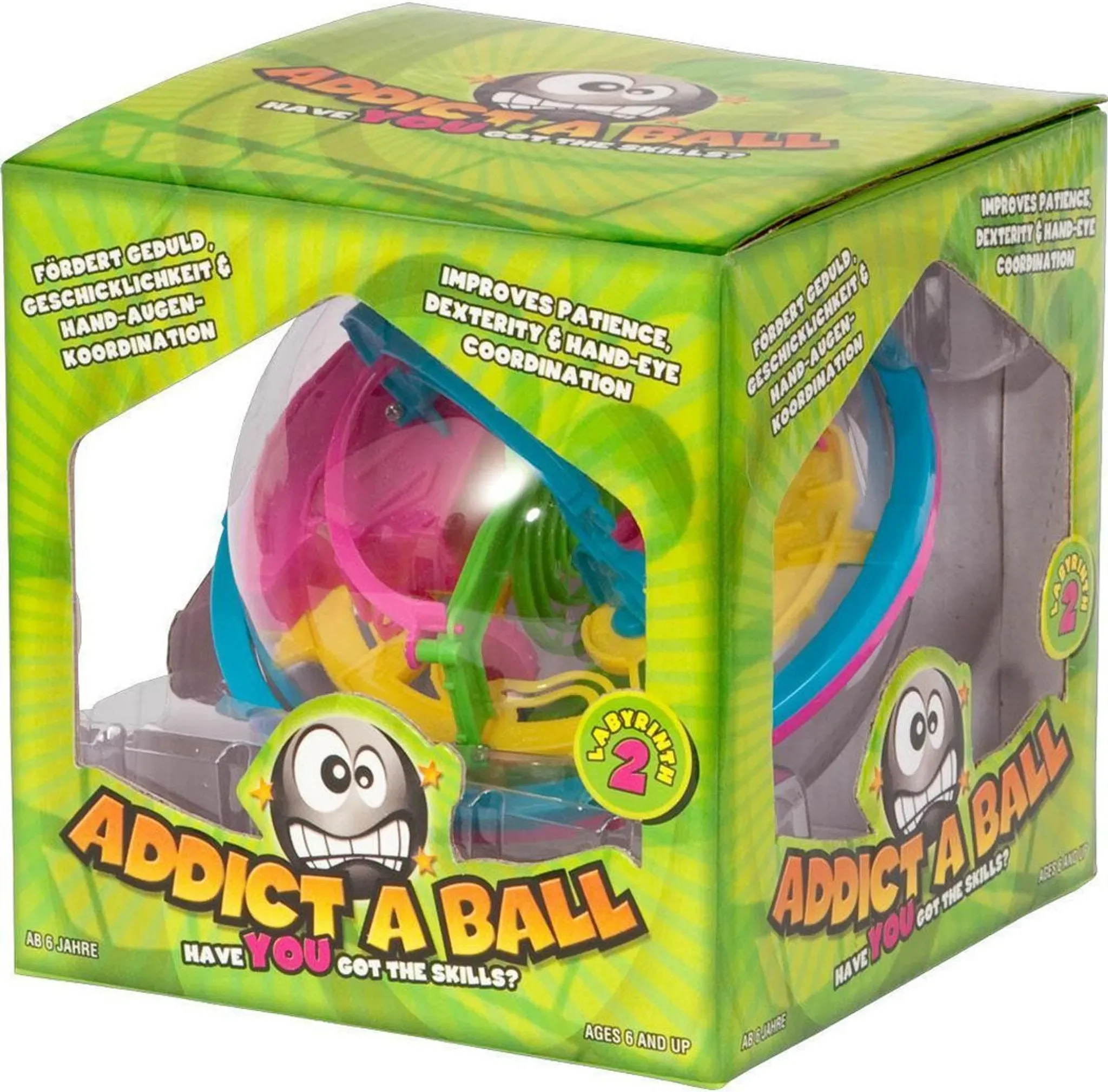 Addict A Ball – 3D-Labyrinth-Spielzeug Ø 14 cm