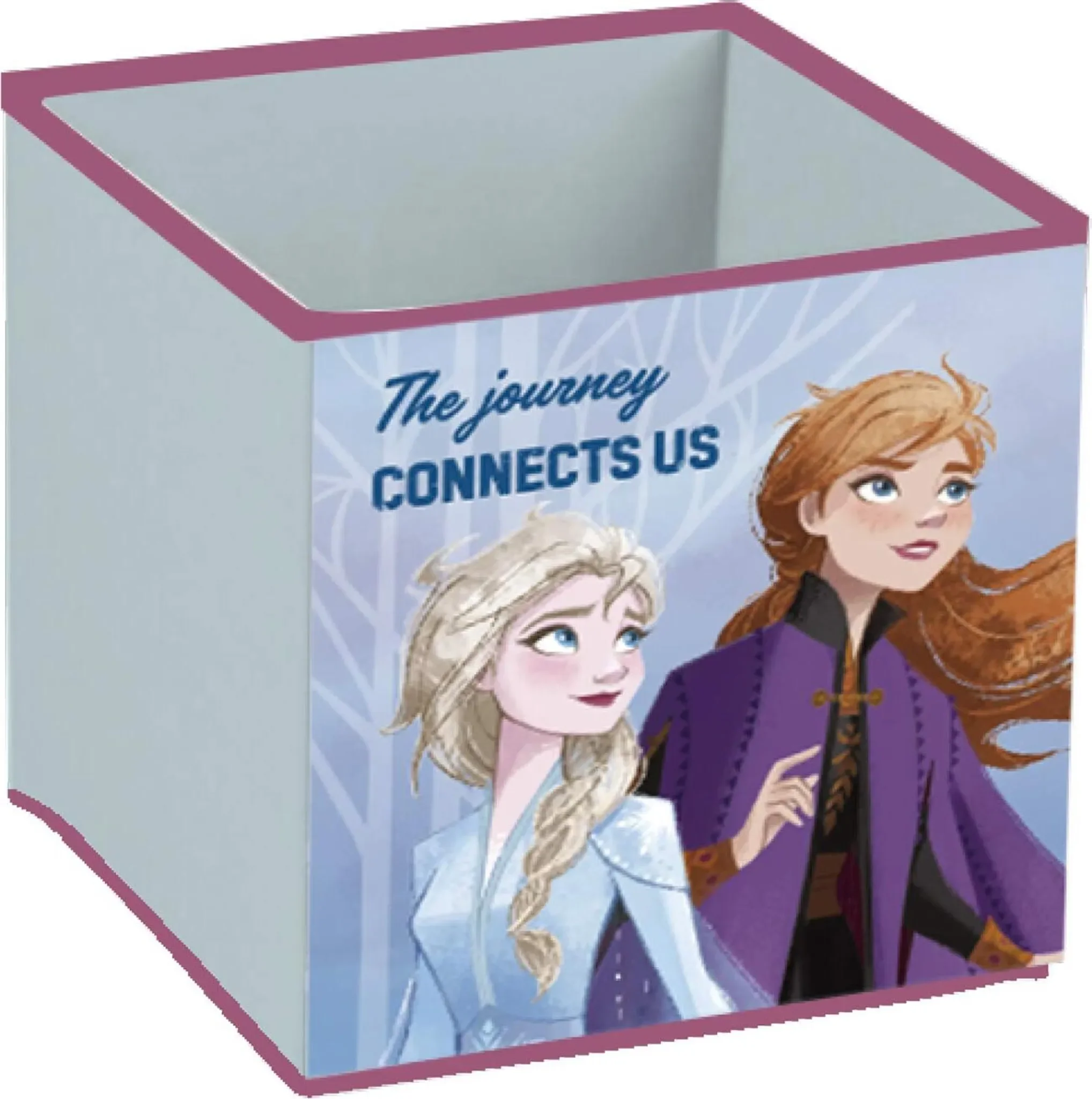 ARDITEX Faltbare Kinderbox Frozen II – 31x31x31 cm, Aufbewahrungsbox für Spielzeug und Kleidung