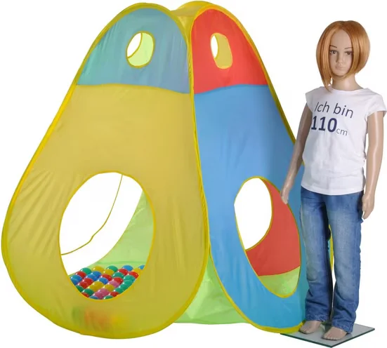 KNORRTOYS Kinder Spielzelt Brody mit 100 Bällen