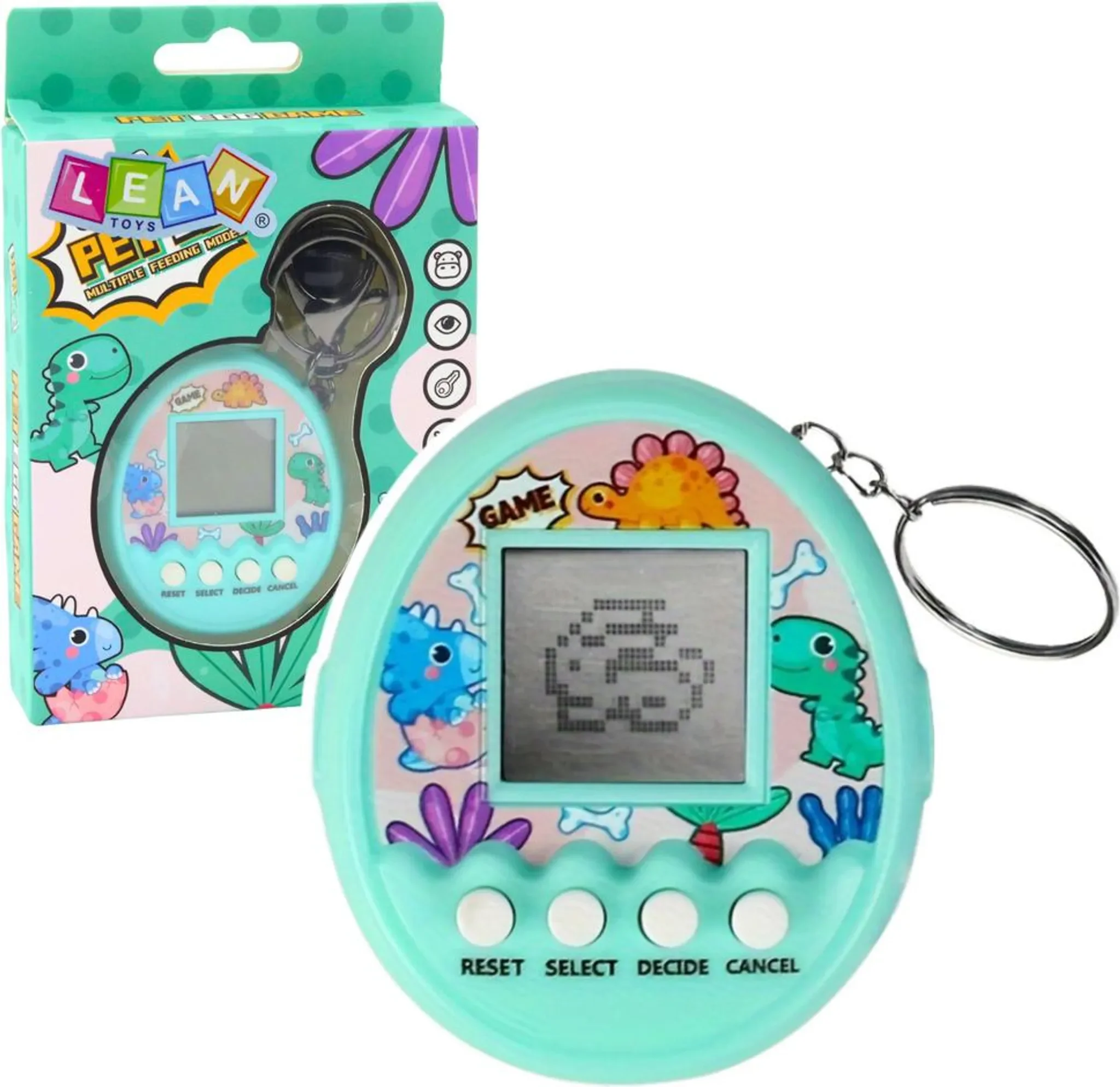 Tamagotchi Pet Egg – Elektronisches Spiel (168-in-1)