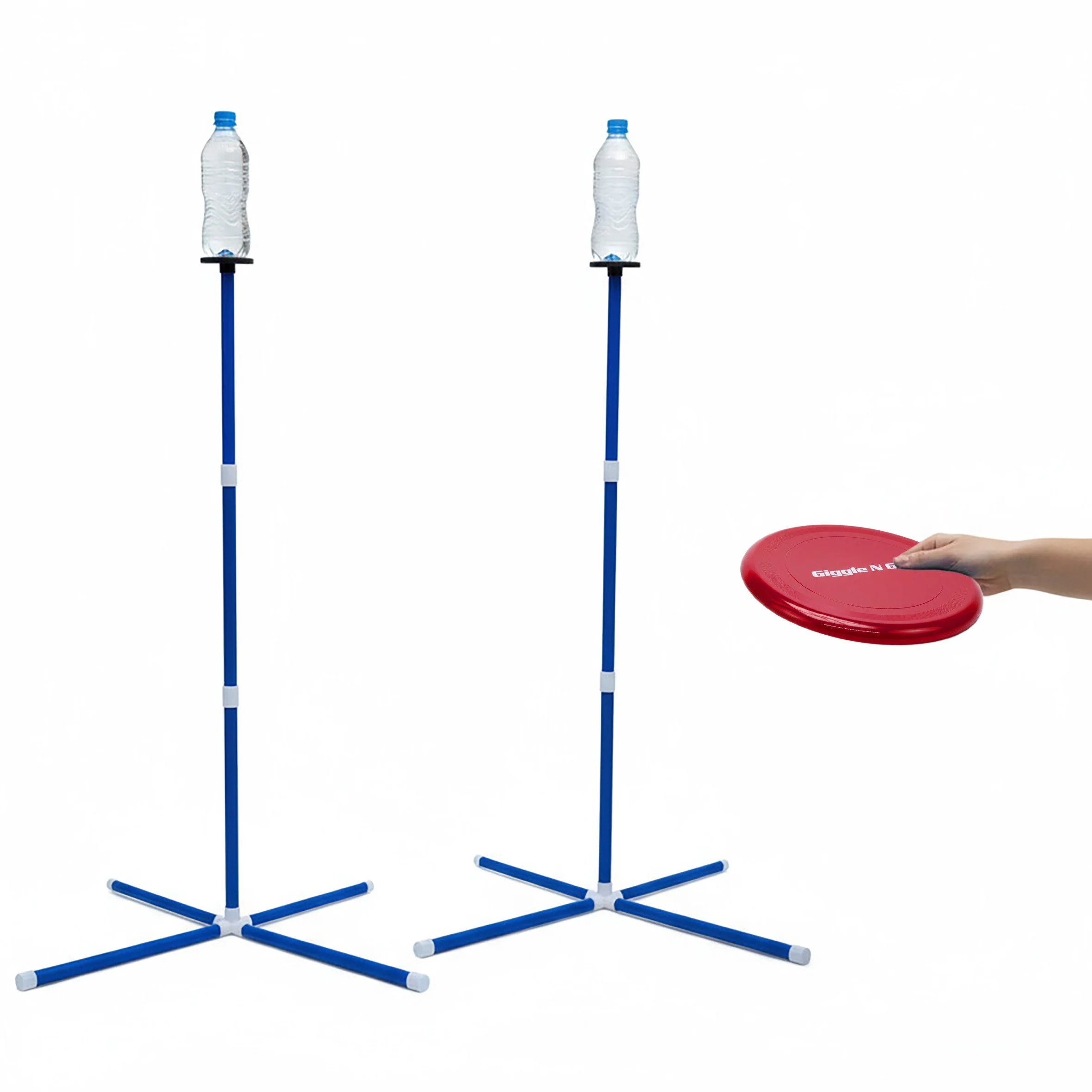 Knock-Off Disc Wurfspiel für drinnen und draußen - 3-teilig