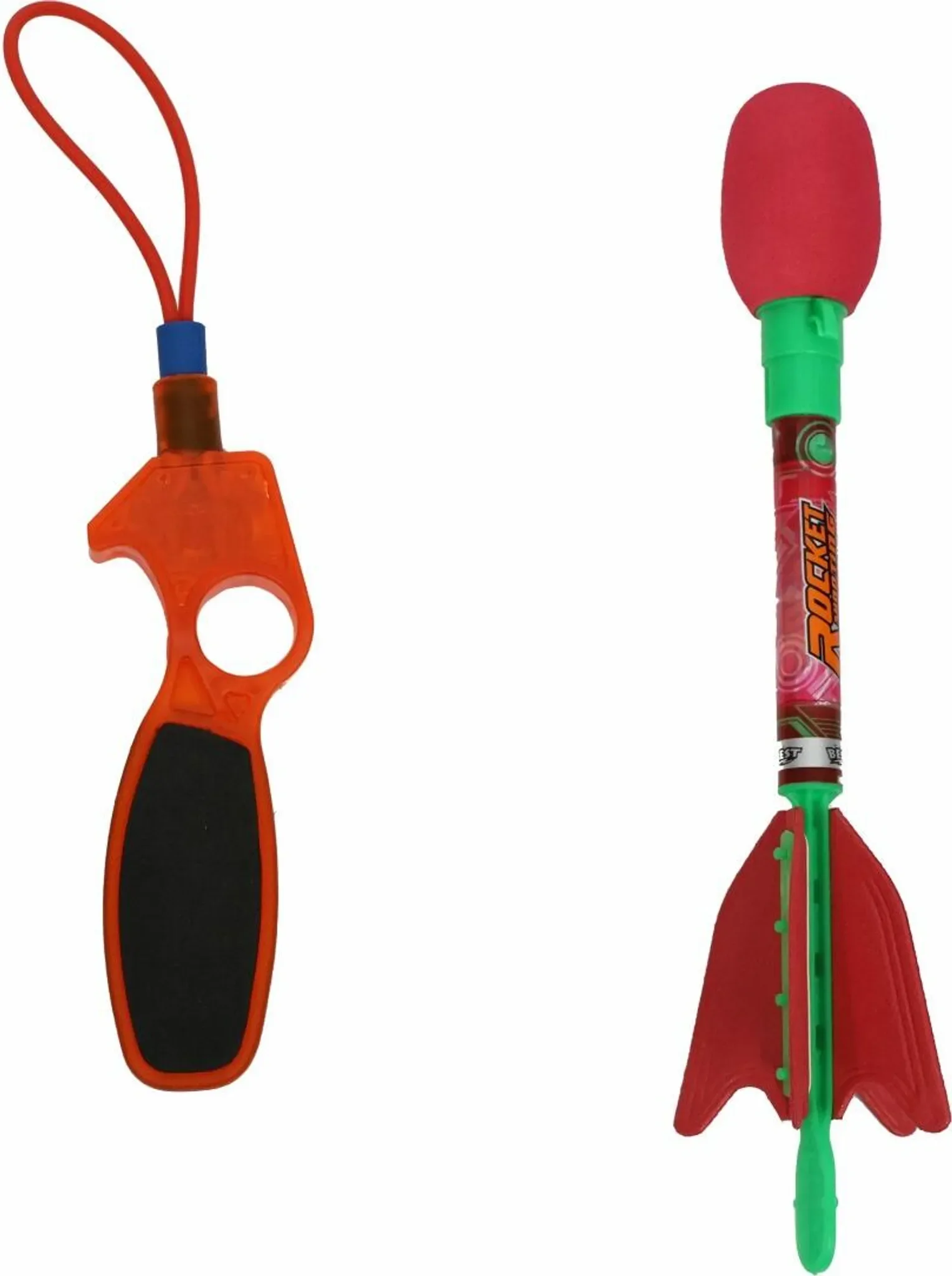 Schleuder-Rakete – Outdoor Spielzeug mit Heulgeräusch