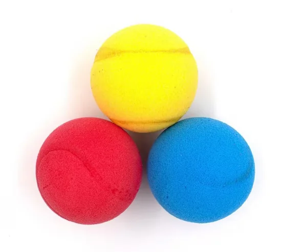 KYTO Softbälle 6,5 cm Blau 3er Set